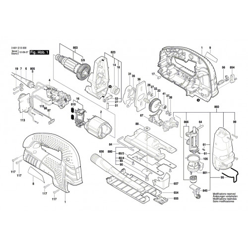 Запчасти для лобзика Bosch GST 150BCE